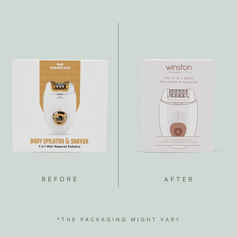 Rechargeable Body Epilator Hair Remover