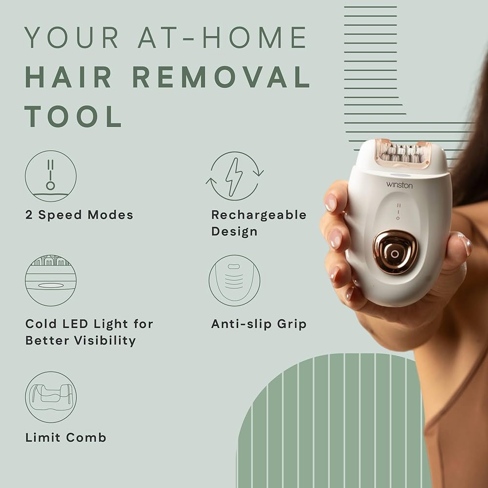 Rechargeable Body Epilator Hair Remover