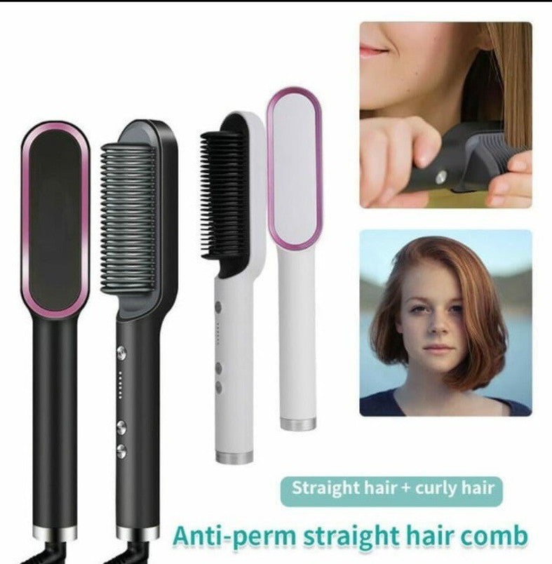 Portable Hair Straightening Comb