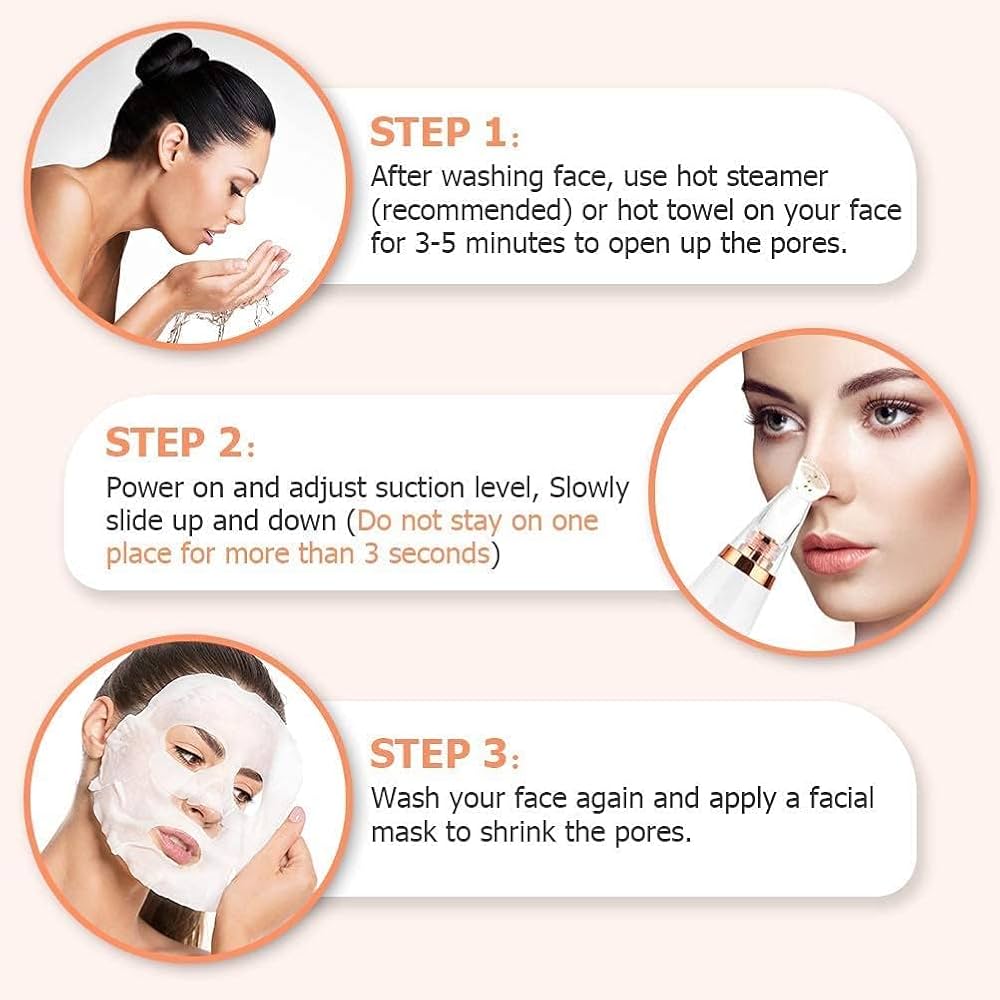 Blackhead Remover Vacuum – Deep Pore Cleaner