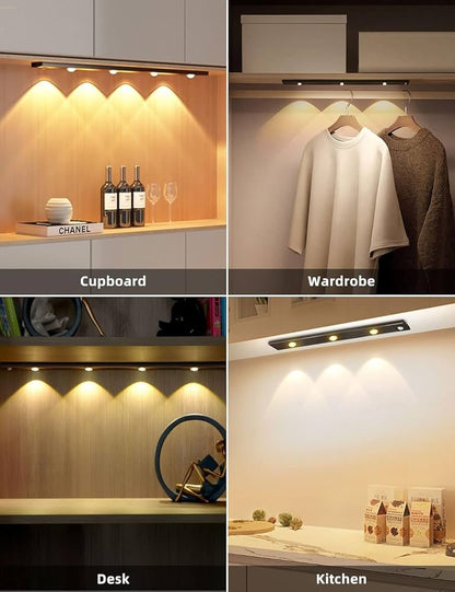 Led motion sensor cabinet light