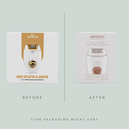 Rechargeable Body Epilator Hair Remover